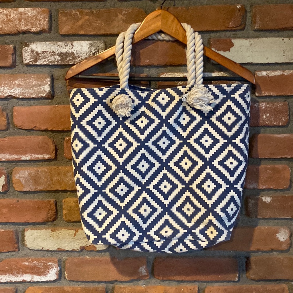 Pattern Canva Bag